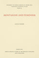 Book cover of: Montaigne and Feminism