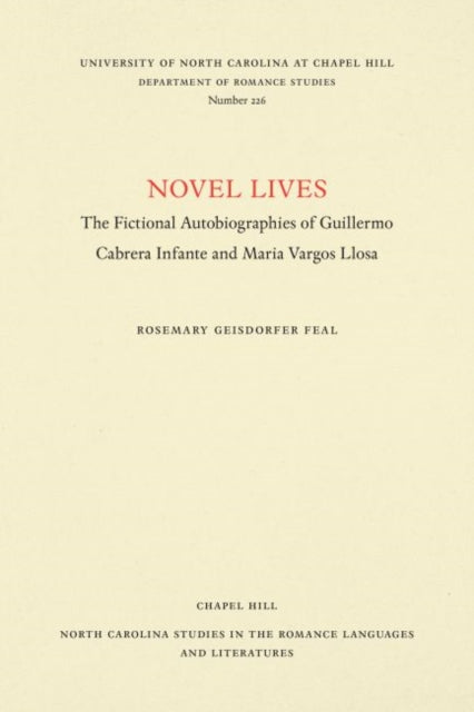 Book cover of: Novel Lives