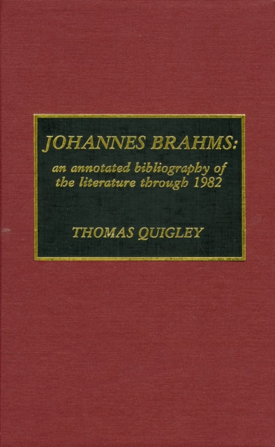 Book cover of: Johannes Brahms