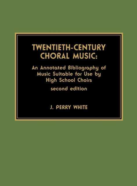 Book cover of: Twentieth-Century Choral Music