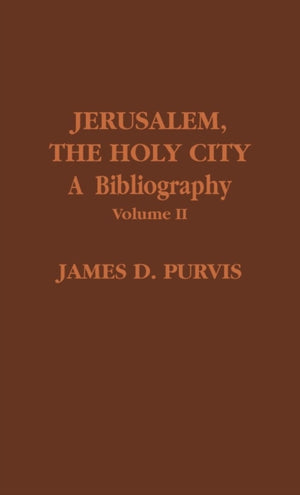 Jerusalem, The Holy City