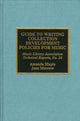 Book cover of: Guide to Writing Collection Development Policies for Music. By: Maple Amanda