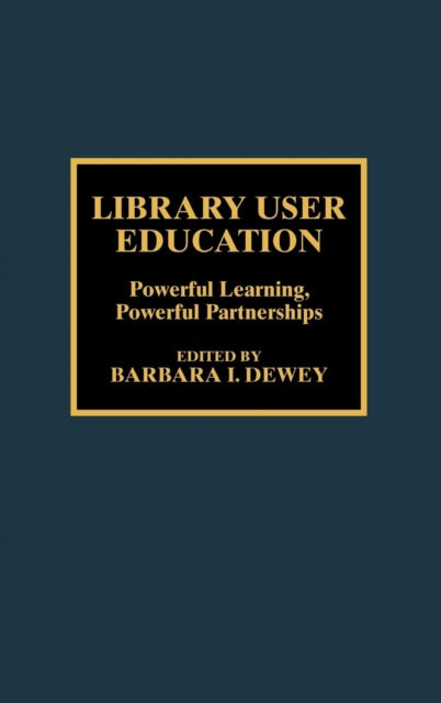 Book cover of: Library User Education