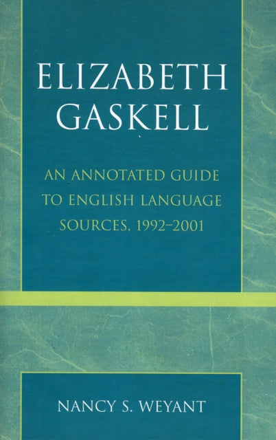 Book cover of: Elizabeth Gaskell