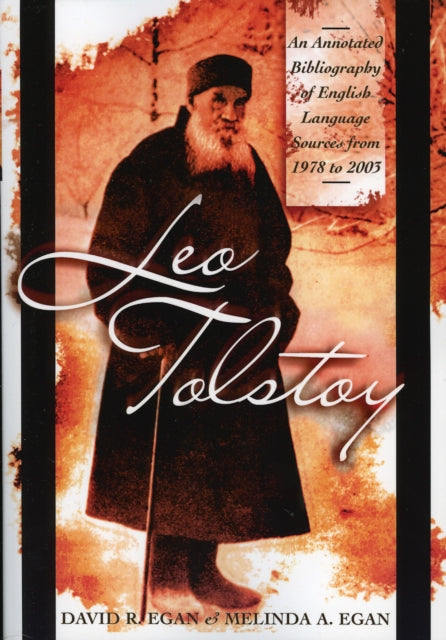 Book cover of: Leo Tolstoy. By: Egan Melinda A.