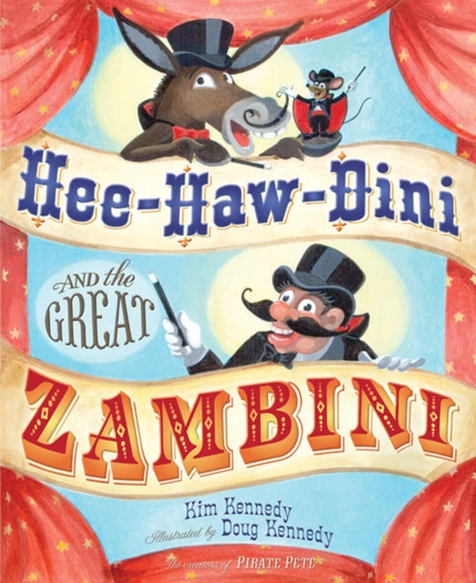 Book cover of: Hee Haw Dini & Great Zambini. By: Kim Kennedy