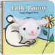 Book cover of: Little Bunny: Finger Puppet Book. By: Klaartje van der Put
