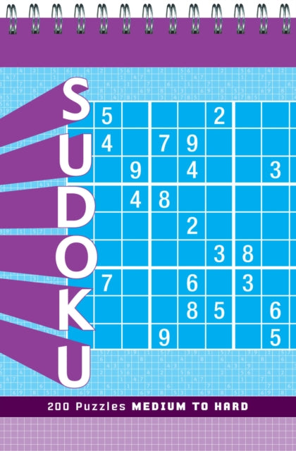 Book cover of: Sudoku Puzzle Pad: Medium to Hard
