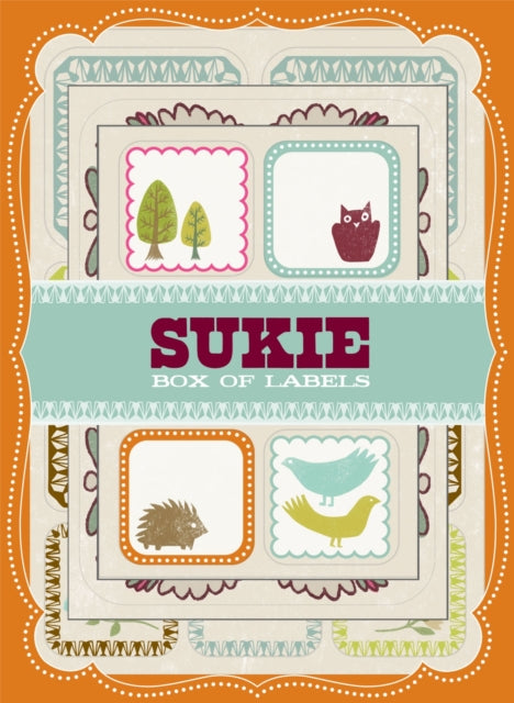 Book cover of: Sukie Box of Labels. By: Julia Harding