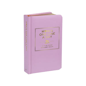 Mum’s One Line a Day: A Five-Year Memory Book