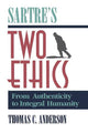 Book cover of: Sartre's Two Ethics. By: Thomas Anderson