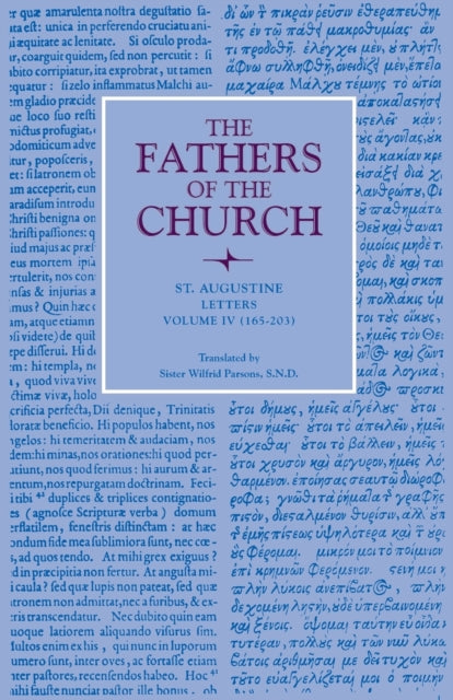Book cover of: Letters, Volume 4 (165-203). By: Saint Augustine