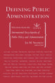 Book cover of: Defining Public Administration. By: Sandra Jane Fairbanks