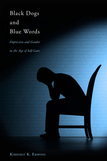 Book cover of: Black Dogs and Blue Words. By: Kimberly K. Emmons