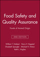 Book cover of: Food Safety and Quality Assurance. By: William T. Hubbert