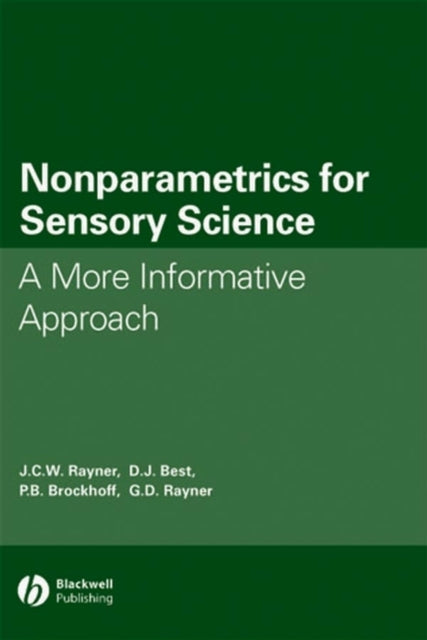 Book cover of: Nonparametrics for Sensory Science. By: J. C. W. Rayner