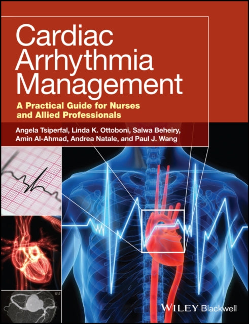 Book cover of: Cardiac Arrhythmia Management. By: Angela Tsiperfal