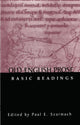 Book cover of: Old English Prose. By: Paul Szarmach