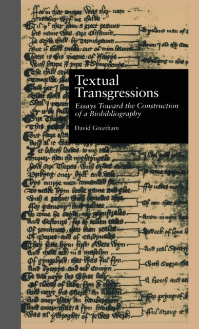 Book cover of: Textual Transgressions