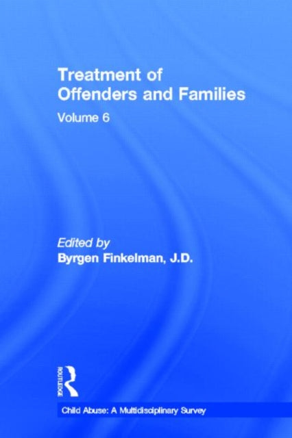 Book cover of: Treatment of Offenders and Families. By: B. Finkelman