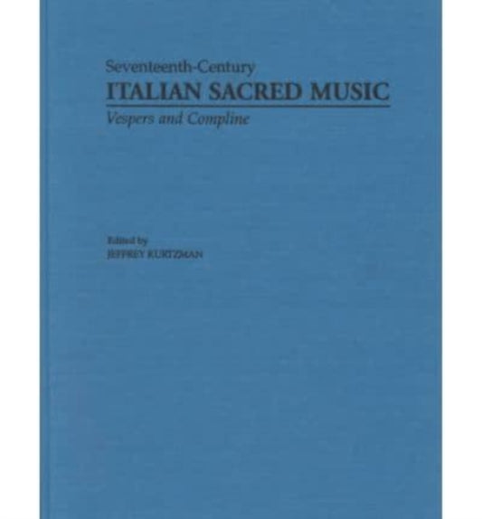 Book cover of: Vesper and Compline Music for Multiple Choirs. By: J. Kurtzman