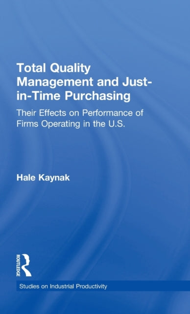 Book cover of: Total Quality Management and Just-in-Time Purchasing