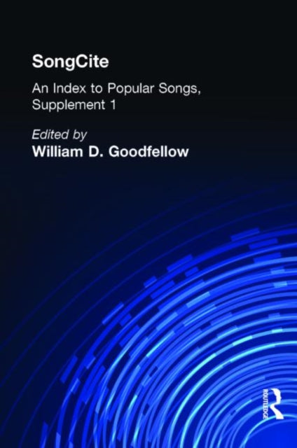 Book cover of: SongCite. By: W. Goodfellow