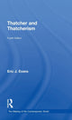 Book cover of: Thatcher and Thatcherism. By: Eric J. Evans