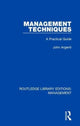 Book cover of: Management Techniques. By: John Argenti