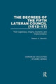 Book cover of: Decrees of the Fifth Lateran Council (1512–17). By: Nelson H. Minnich