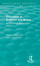 Book cover of: Education in England and Wales. By: Franklin Parker