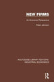 Book cover of: New Firms. By: Peter Johnson