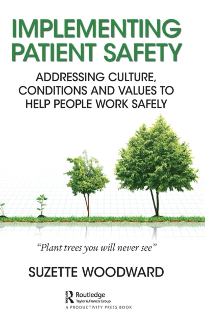 Book cover of: Implementing Patient Safety. By: Suzette Woodward