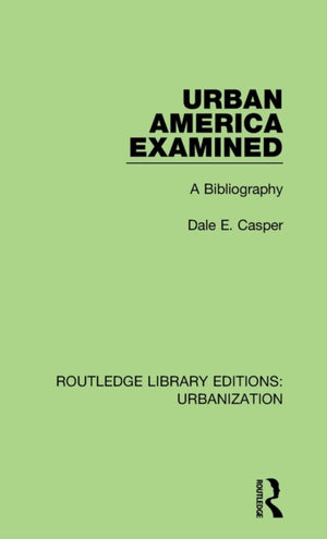 Urban America Examined