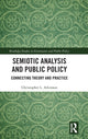 Book cover of: Semiotic Analysis and Public Policy