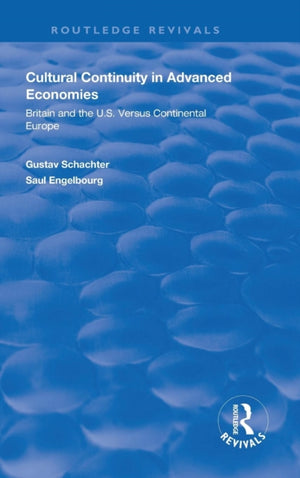 Cultural Continuity in Advanced Economies
