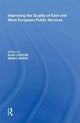 Book cover of: Improving the Quality of East and West European Public Services. By: Elke L�er