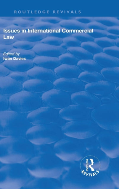 Book cover of: Issues in International Commercial Law