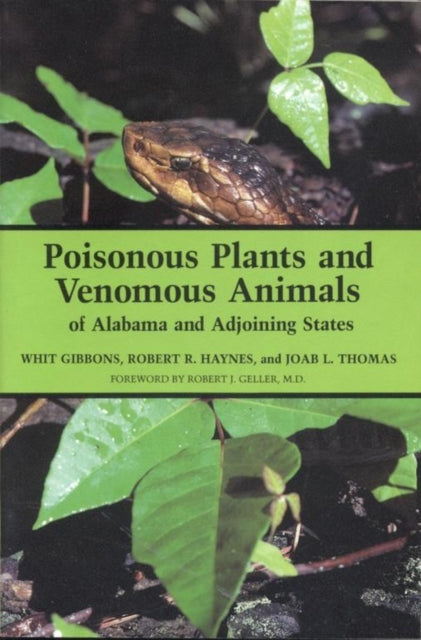 Book cover of: Poisonous Plants and Venomous Animals of Alabama and Adjoining States