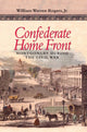 Book cover of: Confederate Home Front. By: William, Jr. Rogers