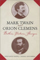 Book cover of: Mark Twain and Orion Clemens. By: Philip Fanning
