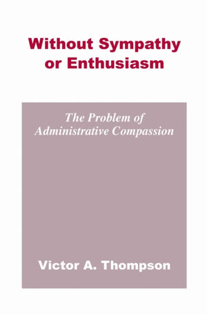 Without Sympathy or Enthusiasm