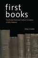 Book cover of: First Books. By: Philip D. Beidler