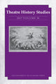 Book cover of: Theatre History Studies 2017, Volume 36. By: Sara Freeman