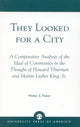 Book cover of: They Looked for a City