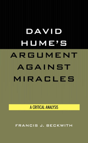 David Hume's Argument Against Miracles
