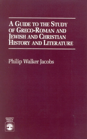 Guide to the Study of Greco-Roman and Jewish