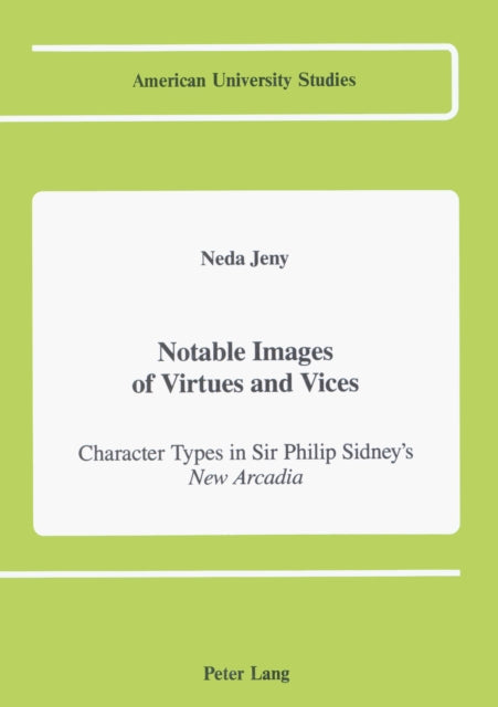 Book cover of: Notable Images of Virtues and Vices