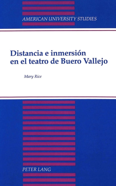 Book cover of: Distancia e Inmersion En El Teatro De Buero Vallejo