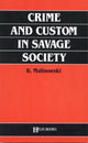 Book cover of: Crime and Custom in Savage Society